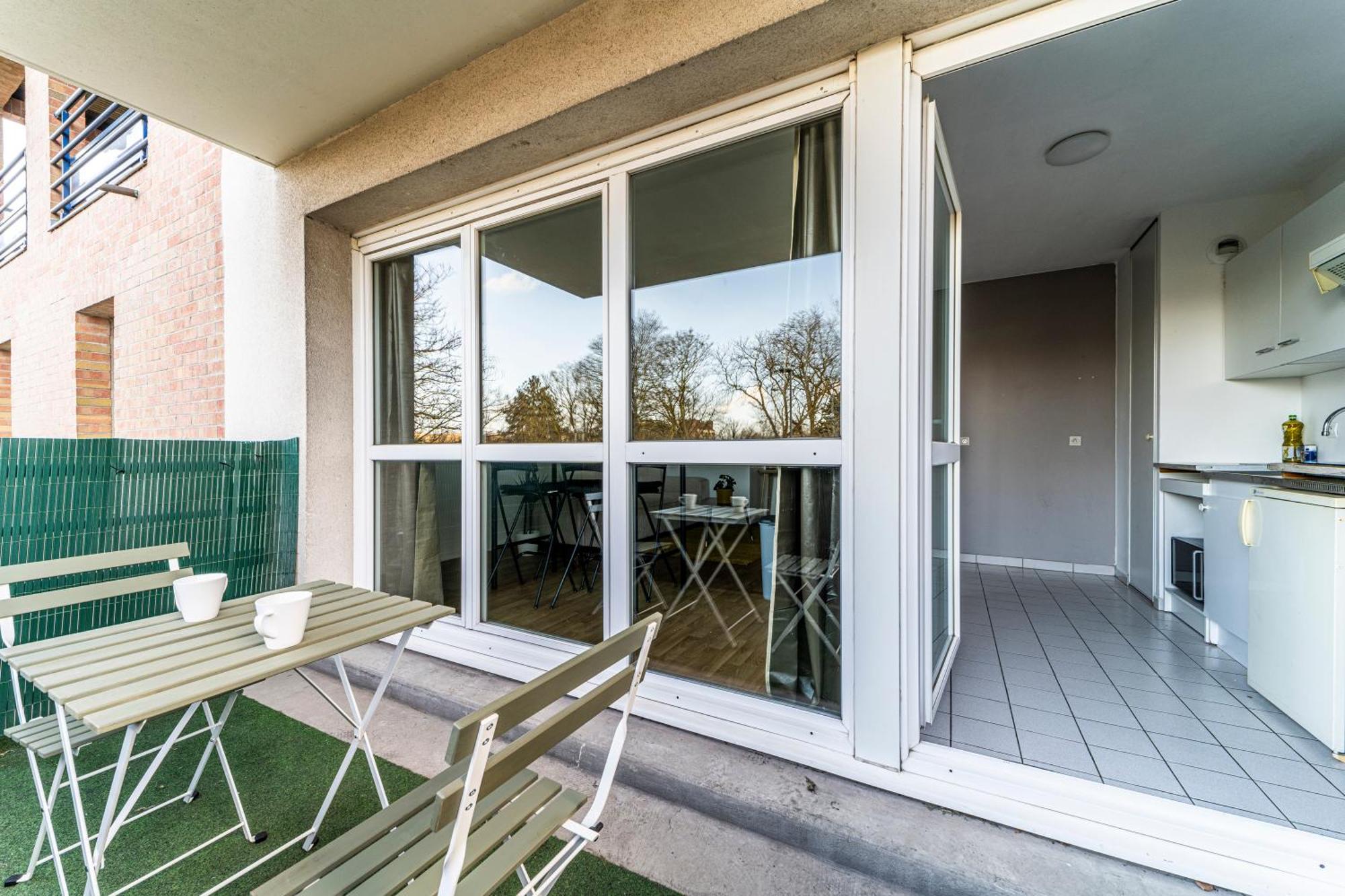 T2 Avec Terrasse Citadelle Lejlighed Lille Eksteriør billede